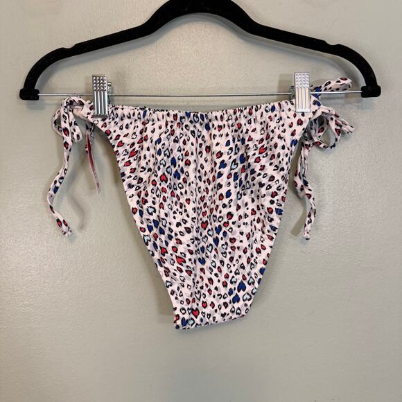 Xhilaration 2pc Bikini Set Girls 12-14 XL White Multicolor Padded Chic Beach NWT - Picture 7 of 16